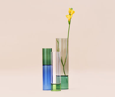 Bamboo Groove' vase, extra large by Ichendorf Milano | Vases
