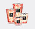 Baobab Collection 'Pearls Coral' candle, small Red BAOB23PEA067RED