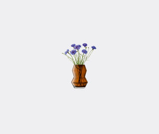 LSA International 'Sculpt' vase, small, cognac BROWN LSAI23SCU334BRW