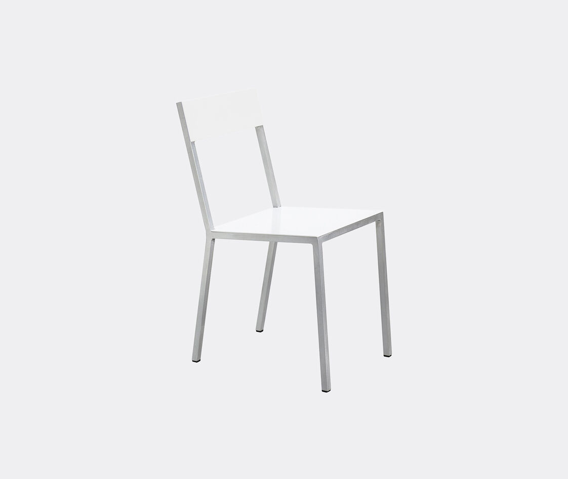 Valerie_objects 'alu' Chair In White Aluminium