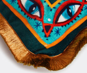 La DoubleJ &#39;Fish Friend&#39; velvet cushion MULTICOLOUR LADJ22VEL301MUL