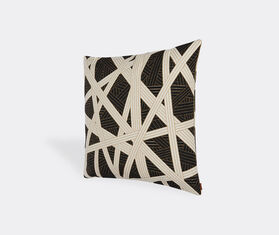 Missoni 'Nastri' cushion, large, black BLACK MIHO23NAS746MUL