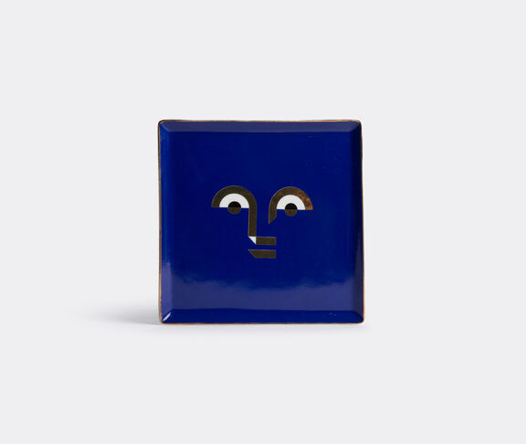 Octaevo 'Apollo I' ceramic tray Blue, gold ${masterID}