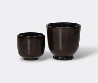 Pomax 'Cycle' tumbler, set of four, brown MULTICOLOUR POMA26CYC377MUL