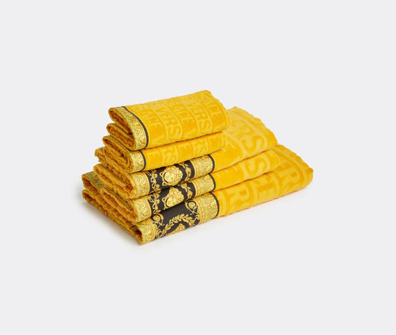 Versace 'I Love Baroque' towel set, set of five, gold