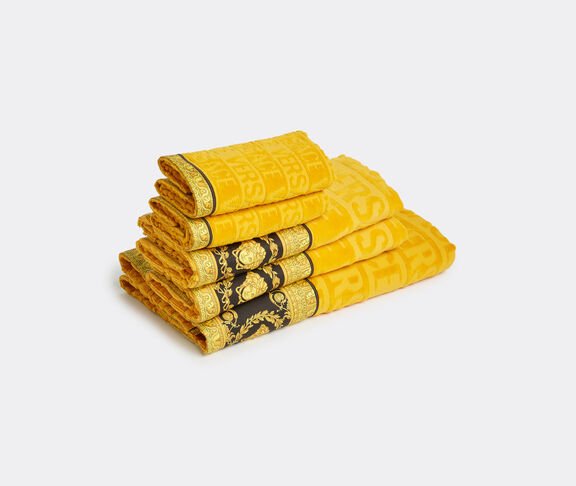 Versace 'I Love Baroque' towel set, set of five, gold undefined ${masterID}
