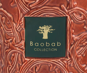 Baobab Collection &#39;Brame Artemis&#39;  candle, large, ochre red RED BAOB25SCE036RED