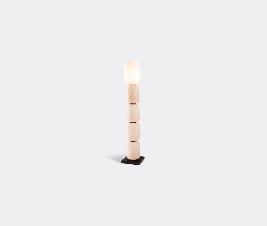 Cassina 'Ficupala' floor lamp, black and pink, US plug Black and pink CASS21FIC803PIN
