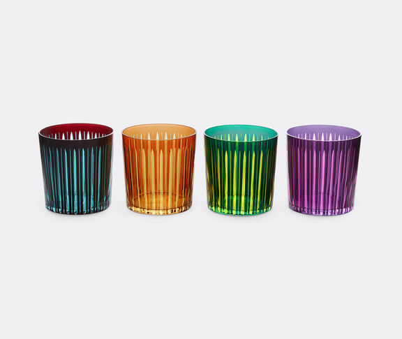 L'Objet 'Prism' cocktail glass, set of four, multicolor undefined ${masterID}