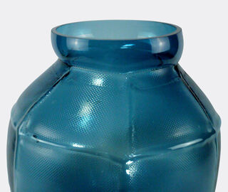 Vanessa Mitrani 'Trace' vase, round, duck blue BLUE VAMI26VAS335BLU