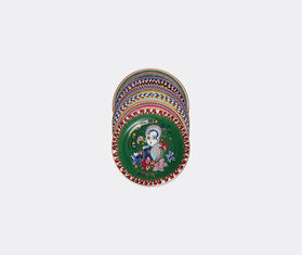 La DoubleJ &#39;Goddess&#39; dessert plates, set of six MULTICOLOUR LADJ19DES670MUL