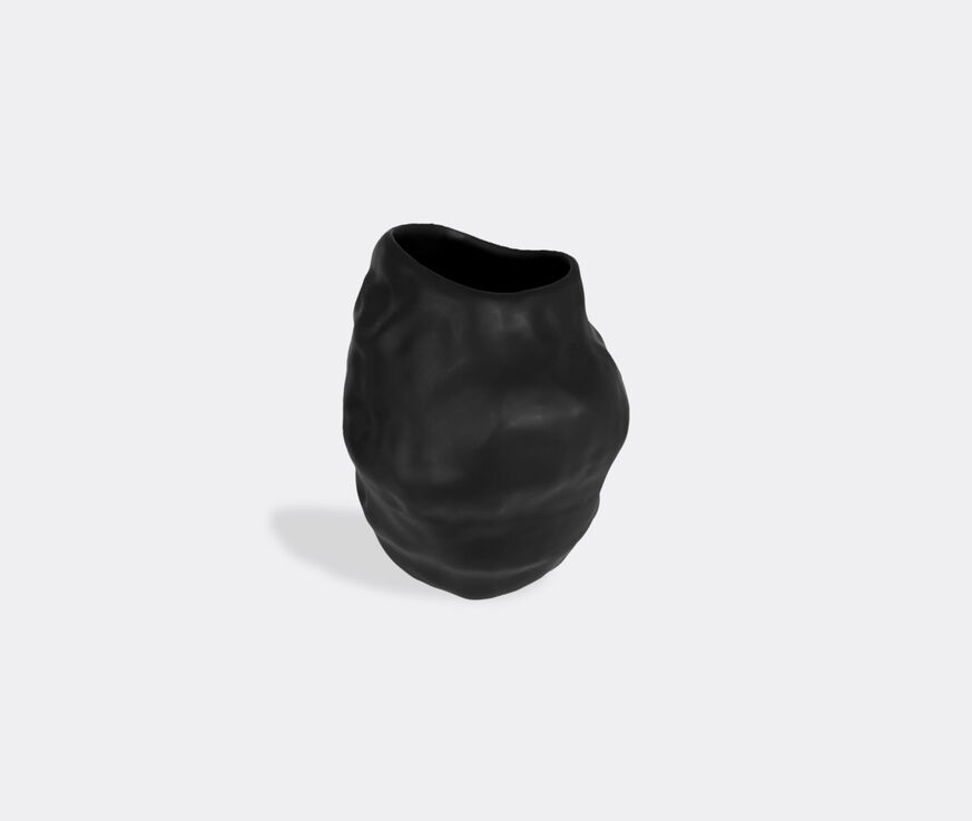 Completedworks 'Unearthed' vessel, large Black COWO22UNE194BLK