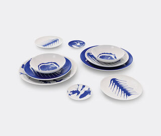 Cassina 'Le Monde de Charlotte Perriand Neige' dessert plate, set of two MULTICOLOUR CASS21SET255BLU