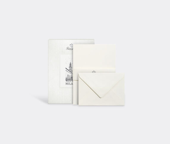 Pineider 'Milano' letter set, set of 24  PINE20CAR331WHI