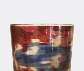 Les-Ottomans &#39;Ikat&#39; glass set of four MULTICOLOUR OTTO20IKA597MUL