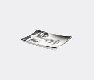 Fornasetti 'Tema e Variazioni N.363' rectangular ashtray, black and white WHITE FORN24REC352MUL