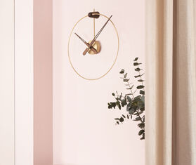 Nomon 'Micro Anda' clock WALNUT NOMO21MIC975BRA