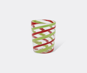 Lisa Corti 'Pervinch' glass, red and green MULTICOLOUR LICO26GLA582GRN