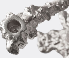 POLSPOTTEN 'Drip' candle holder, four arms, silver SILVER POLS23DRI479SIL