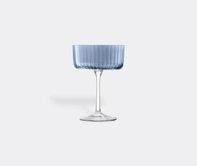 LSA International &#39;Gems&#39; champagne and cocktail glass, set of four, sapphire BLUE LSAI23GEM699BLU