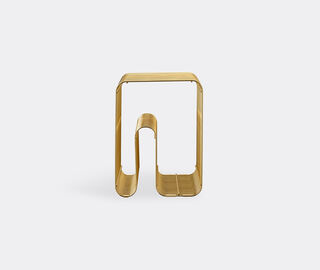AYTM 'Curva' stool, gold GOLD AYTM21CUR399GOL