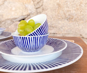 Sargadelos 'Ladeira' bowl, set of six MULTICOLOUR SARG21SET528BLU