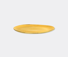 Bitossi Home 'Oro e Argento' oval platter, gold GOLD BIHO26ORO513GOL