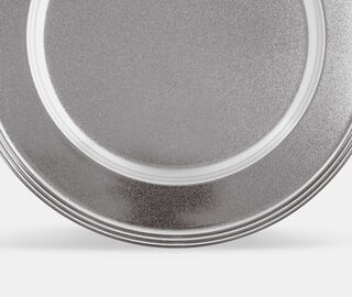 Sambonet 'Diamond Avenue' show plate, silver SILVER SAMB20SHO867SIL