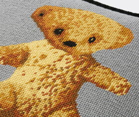 Gucci 'Teddy Bear' cushion, grey and black MULTICOLOUR GUCC23CUS602MUL