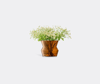 LSA International 'Sculpt' vase, medium, cognac BROWN LSAI23SCU297BRW