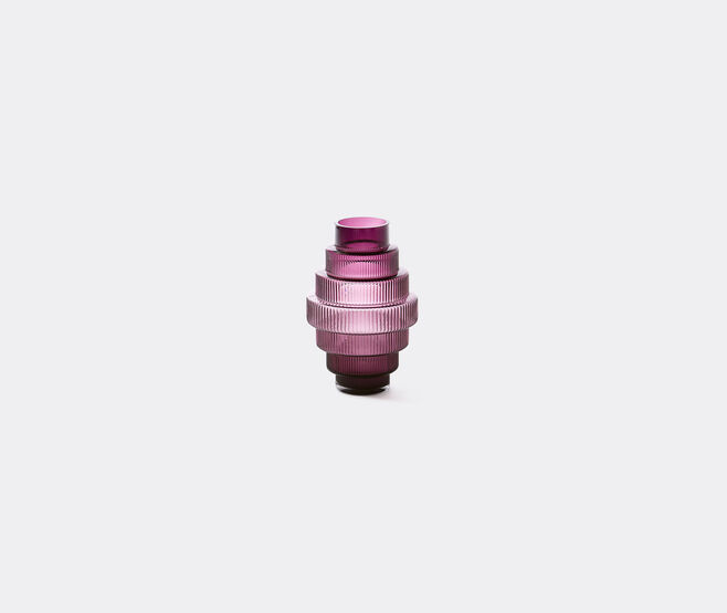 POLSPOTTEN 'Steps' vase, purple, small PURPLE POLS23VAS752PUR