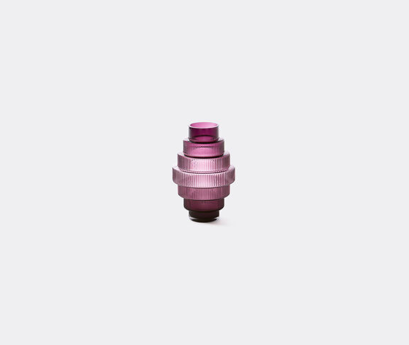 POLSPOTTEN Vase Steps Dk. Purple Small undefined ${masterID} 2