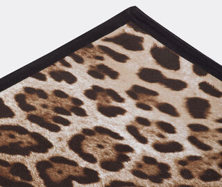 Dolce&amp;Gabbana Casa 'Leopardo' linen placemat and napkin set, multicolor MULTICOLOUR DGCA22SET699MUL