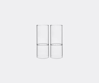 Fferrone Design 'Revolution' wine and water glasses, set of two TRANSPARENT FFER17REV325TRA