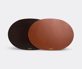 XLBoom 'Ellis' oval placemat MULTICOLOUR XLBO18ELL631BRW