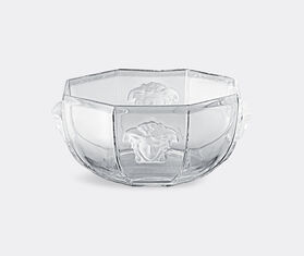Rosenthal &#39;Medusa Lumiere&#39; dish, large TRANSPARENT ROSE22MED302TRA