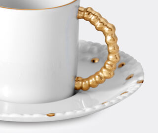 L'Objet 'Mojave' espresso cup &amp; saucer MULTICOLOUR LOBJ21EXP295WHI