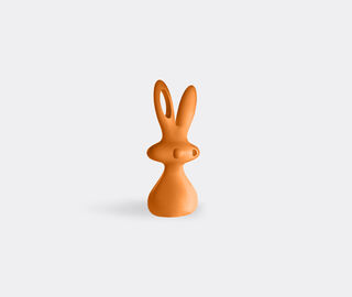 Slide 'Bunny' sculpture, pumpkin orange ORANGE SLID26BUN992ORA