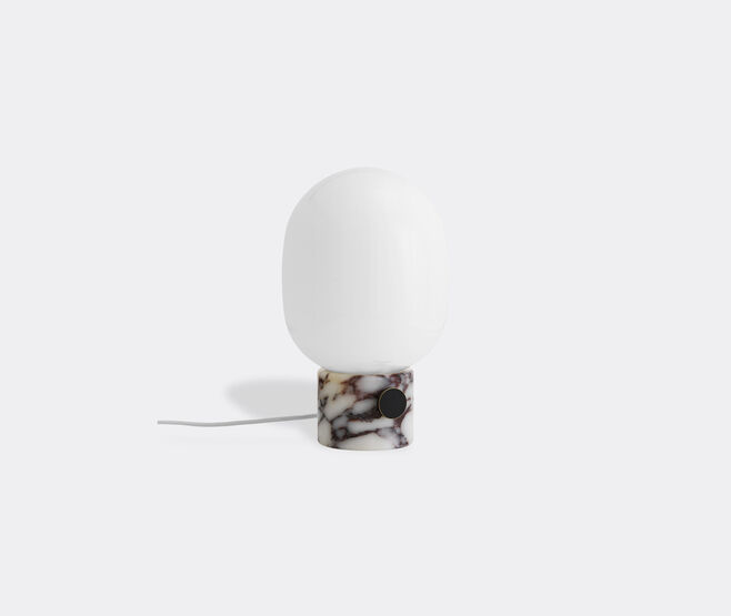 Audo Copenhagen 'JWDA' Calacatta marble table lamp, EU plug and UK plug MULTICOLOUR MENU22JWD216WHI