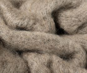 The House of Lyria 'Inafferabile' throw BROWN HOLY23INA708BRW