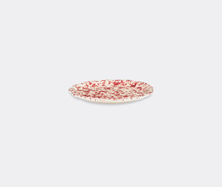 Cabana 'Speckled' dessert plate, red RED CABA23RED293RED