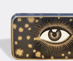 Les-Ottomans 'Eye' iron tray, dark blue BLUE OTTO22HAN103MUL