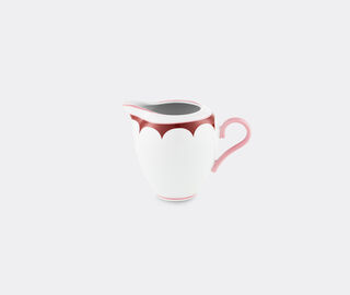 Aquazzura Casa 'Jaipur' creamer, bordeaux and pink MULTICOLOUR AQUA23JAI706MUL