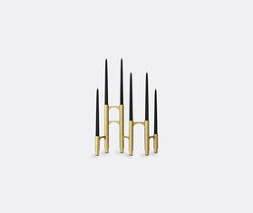AYTM 'Compono' candle holder, gold GOLD AYTM26COM176GOL