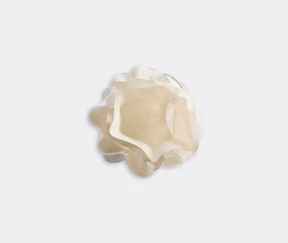 AYTM 'Vena' vase, medium, dark cream IVORY AYTM26VEN518WHI