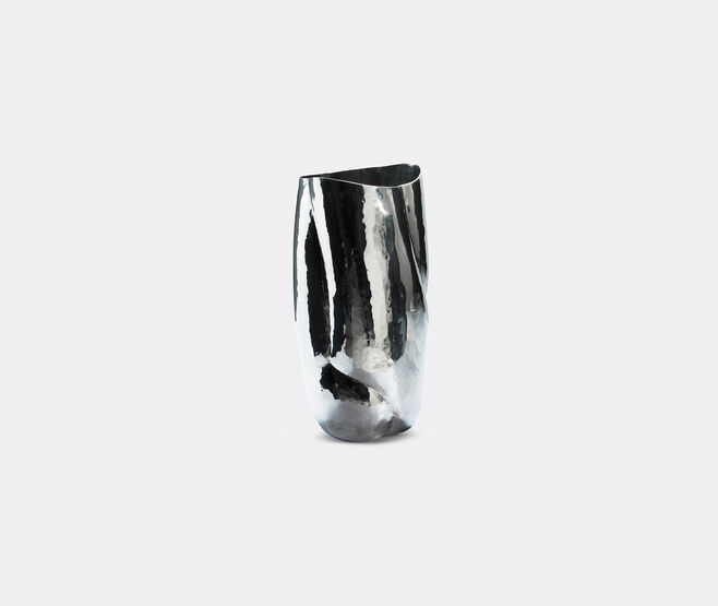 Tom Dixon 'Cloud' vessel, tall SILVER TODI21CLO518SIL