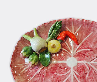 Les-Ottomans 'Radicchio' oval platter multicolor MULTICOLOUR OTTO26RAD114MUL