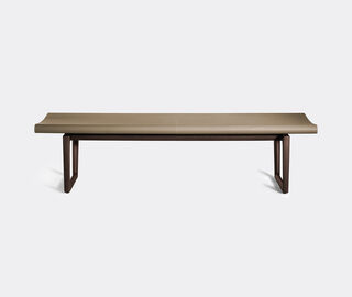 Poltrona Frau 'Fidelio' bench GREY POFR20FID260GRY