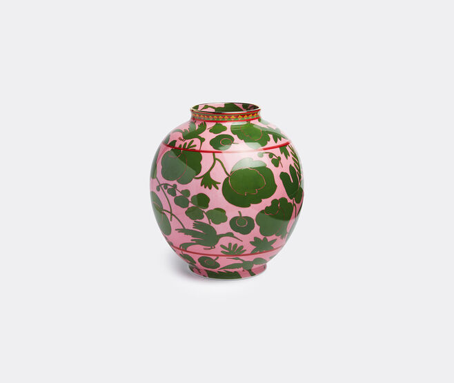 La DoubleJ 'Wildbird' bubble vase, pink, medium MULTICOLOUR LADJ19BUB558PIN