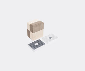 GioBagnara 'Flow' playing cards holder IVORY GIBA18FLO990BEI